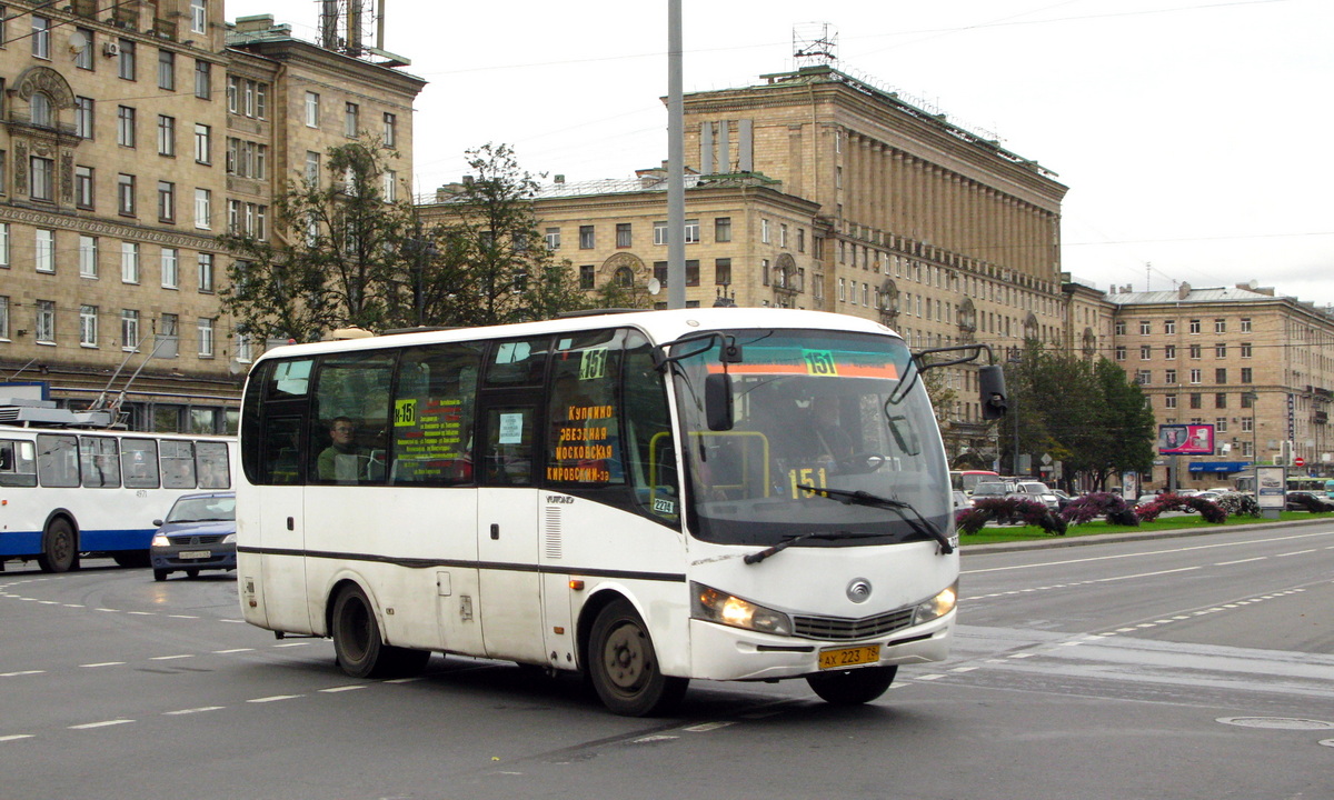 Saint Petersburg, Yutong ZK6737D # 2274