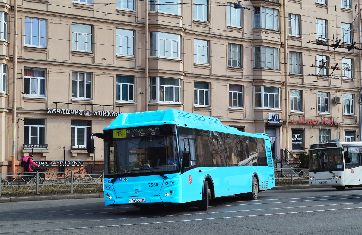 Санкт-Петербург, ЛиАЗ-5292.67 (CNG) № 7580