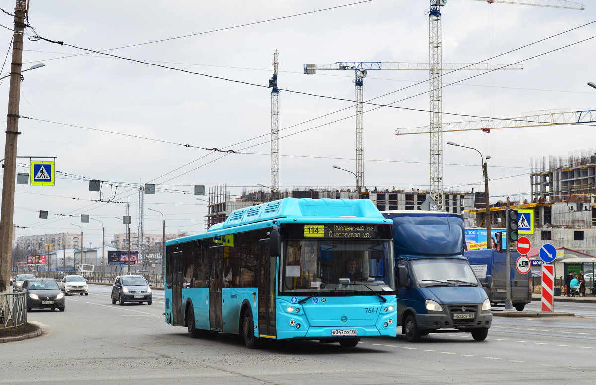 Санкт-Петербург, ЛиАЗ-5292.67 (CNG) № 7647