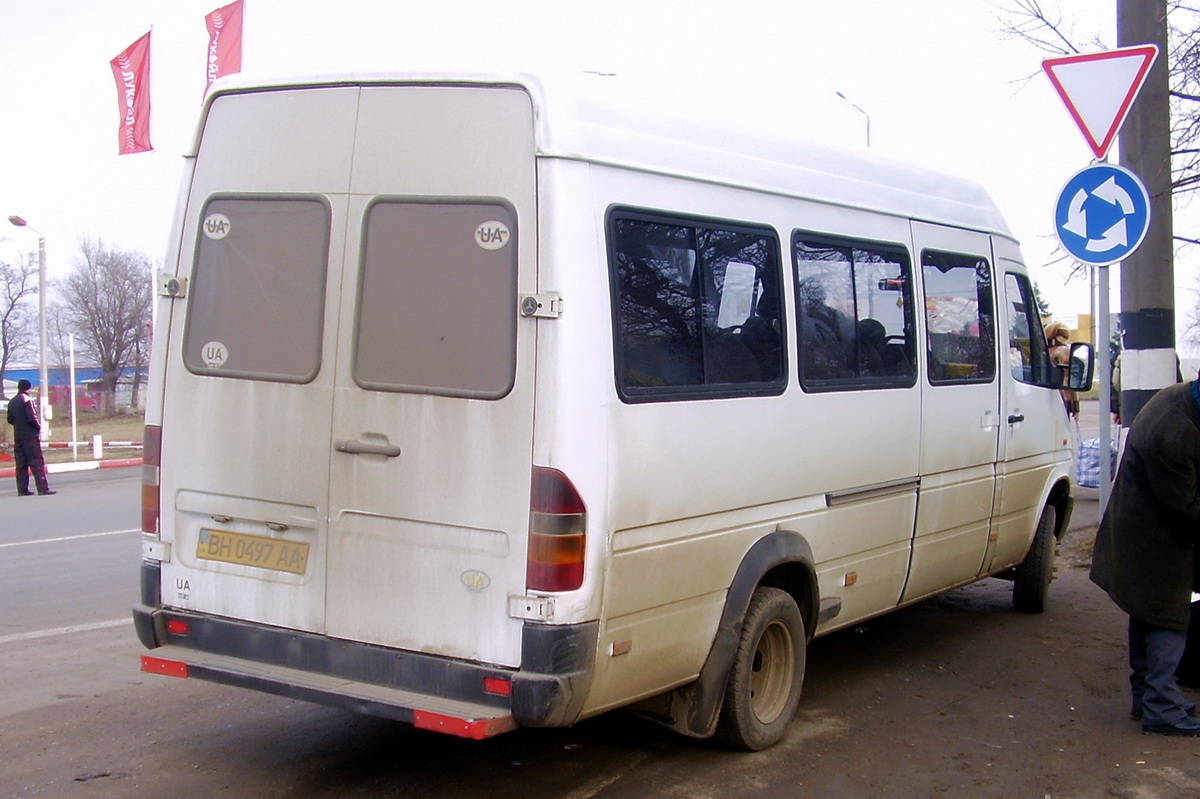 Одесская область, Mercedes-Benz Sprinter W904 412D № BH 0497 AA