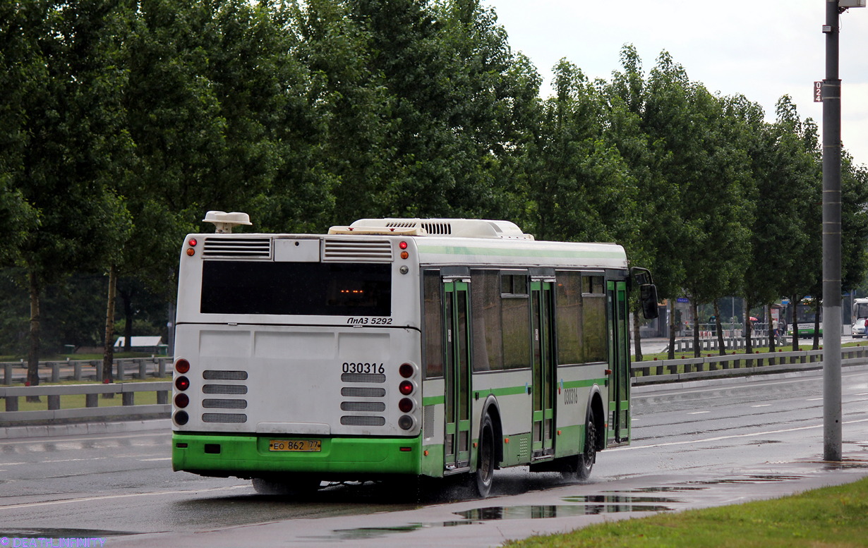 Москва, ЛиАЗ-5292.21 № 030316