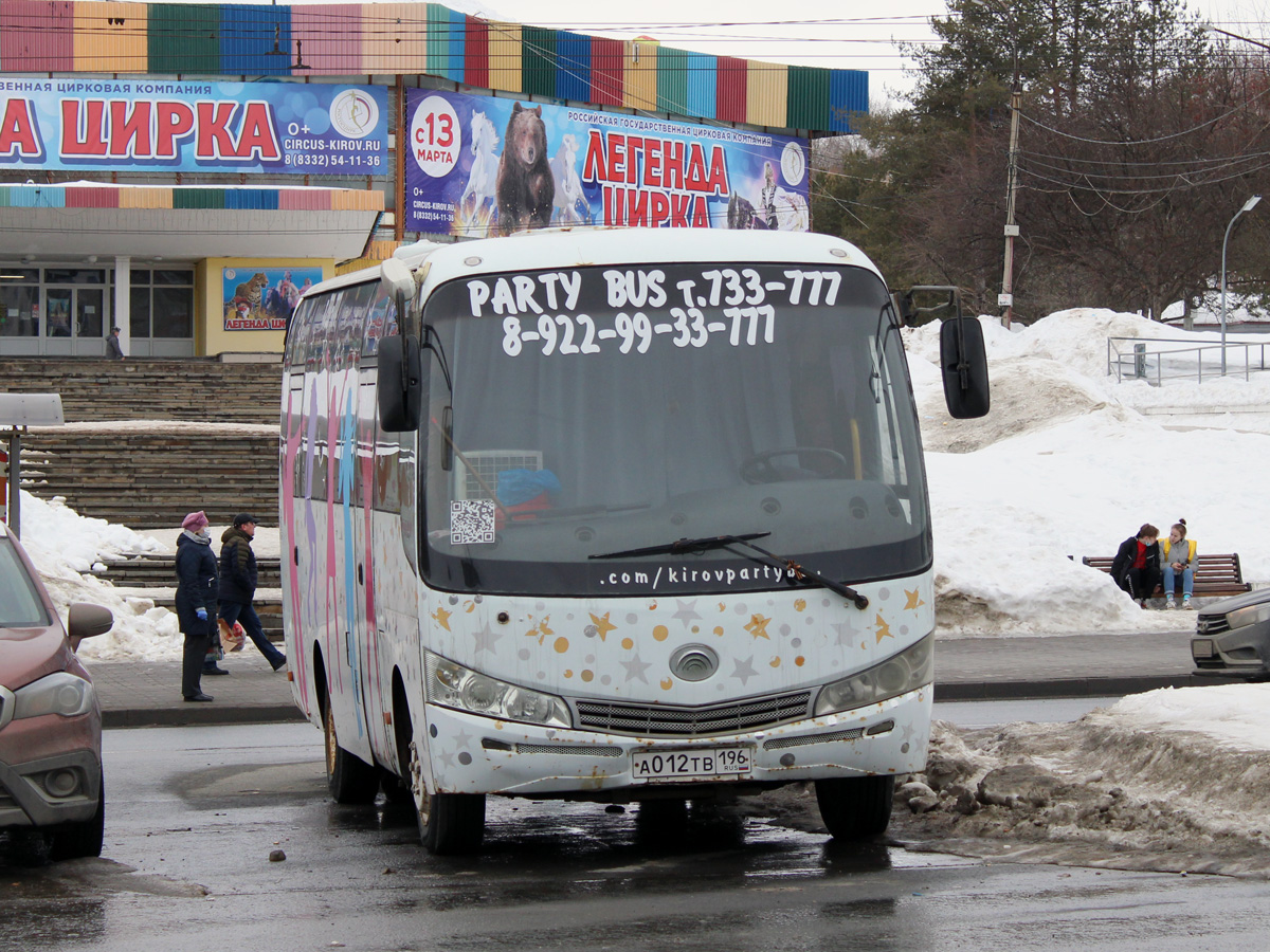 Кировская область, Yutong ZK6737D № А 012 ТВ 196