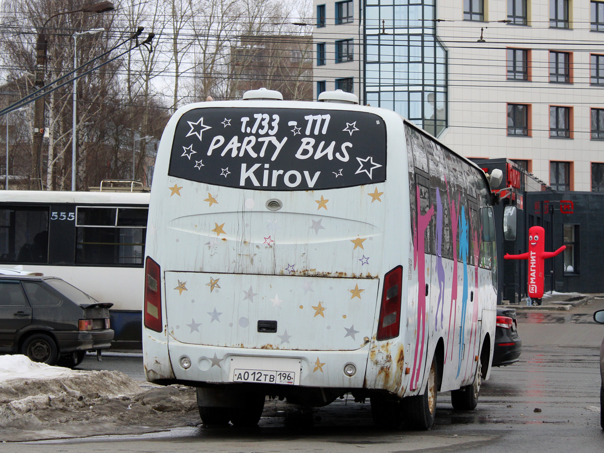 Кировская область, Yutong ZK6737D № А 012 ТВ 196