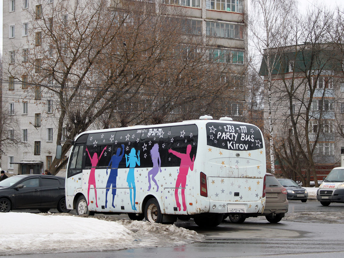 Кировская область, Yutong ZK6737D № А 012 ТВ 196