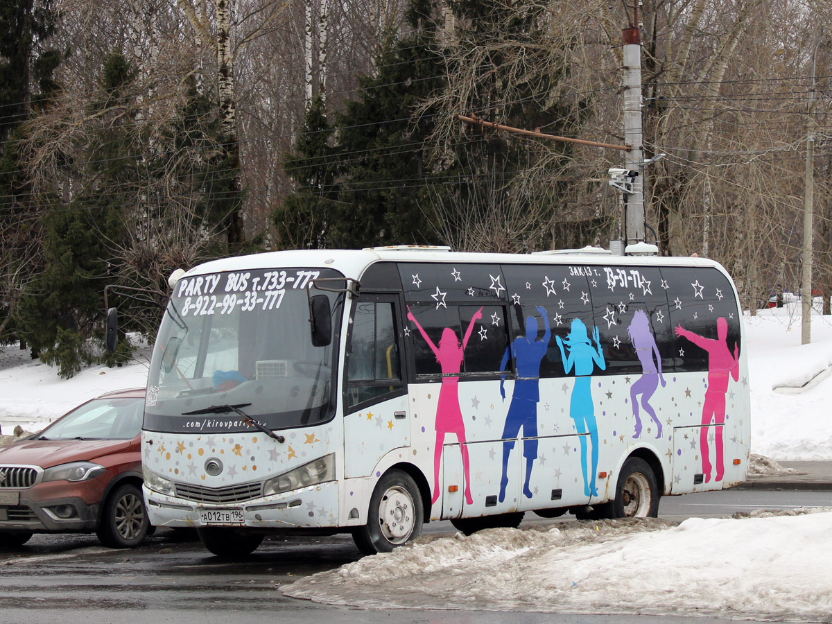 Кировская область, Yutong ZK6737D № А 012 ТВ 196