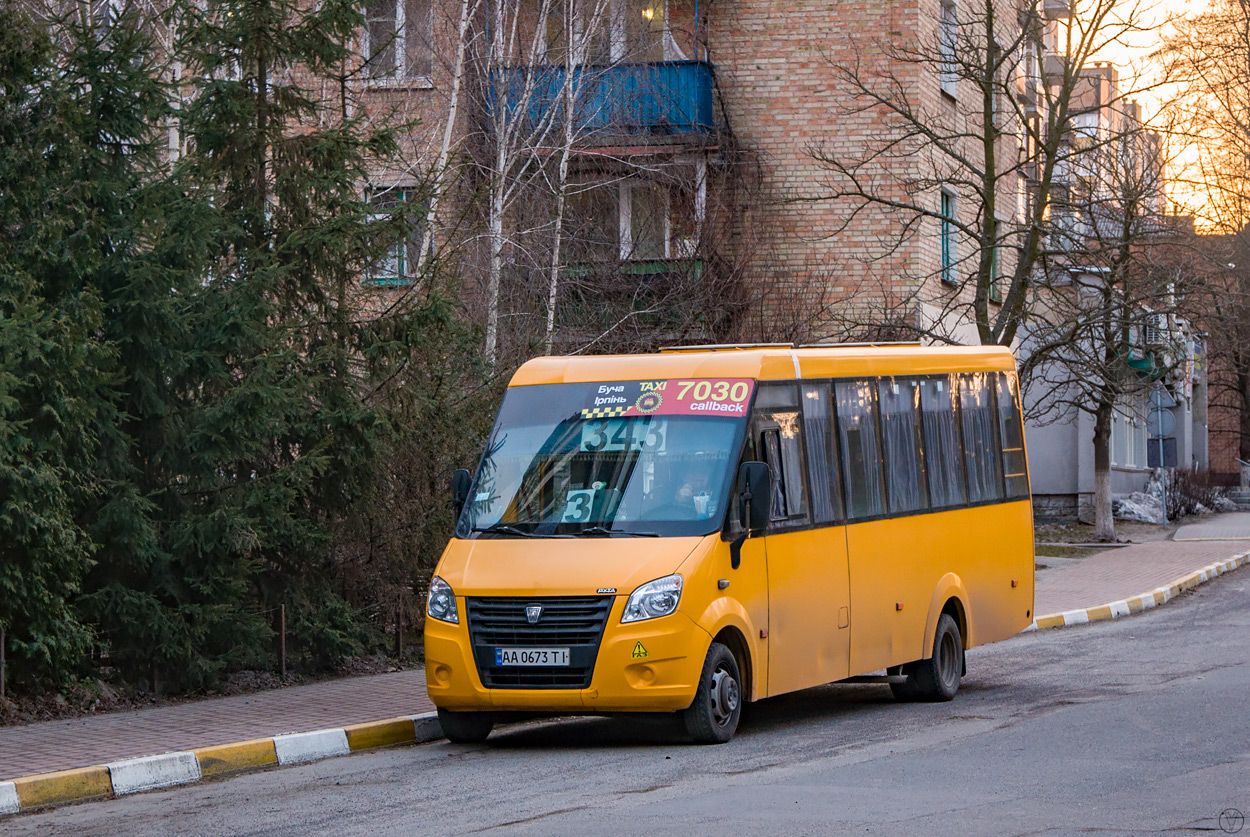 Киевская область, Рута 22 № AA 0673 TI