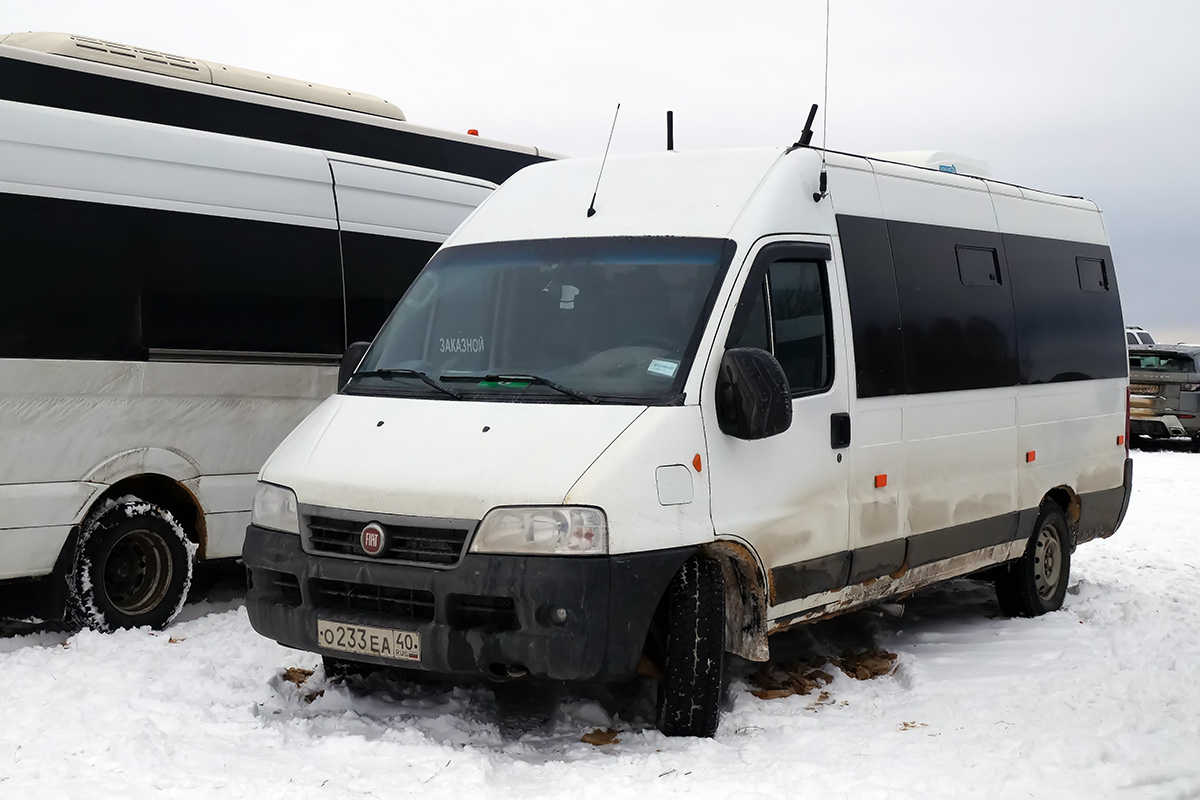 Калужская область, FIAT Ducato 244 CSMMC-RLL, -RTL № О 233 ЕА 40