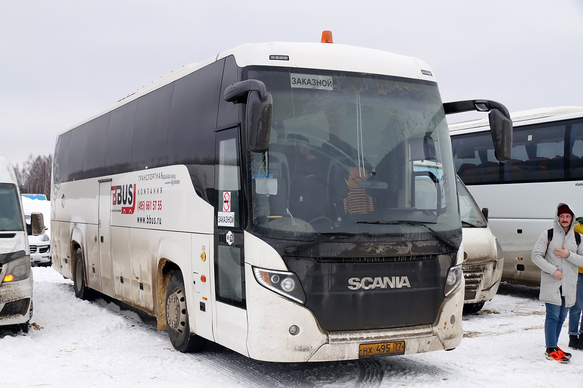 Москва, Scania Touring HD 12.0 № НХ 495 77