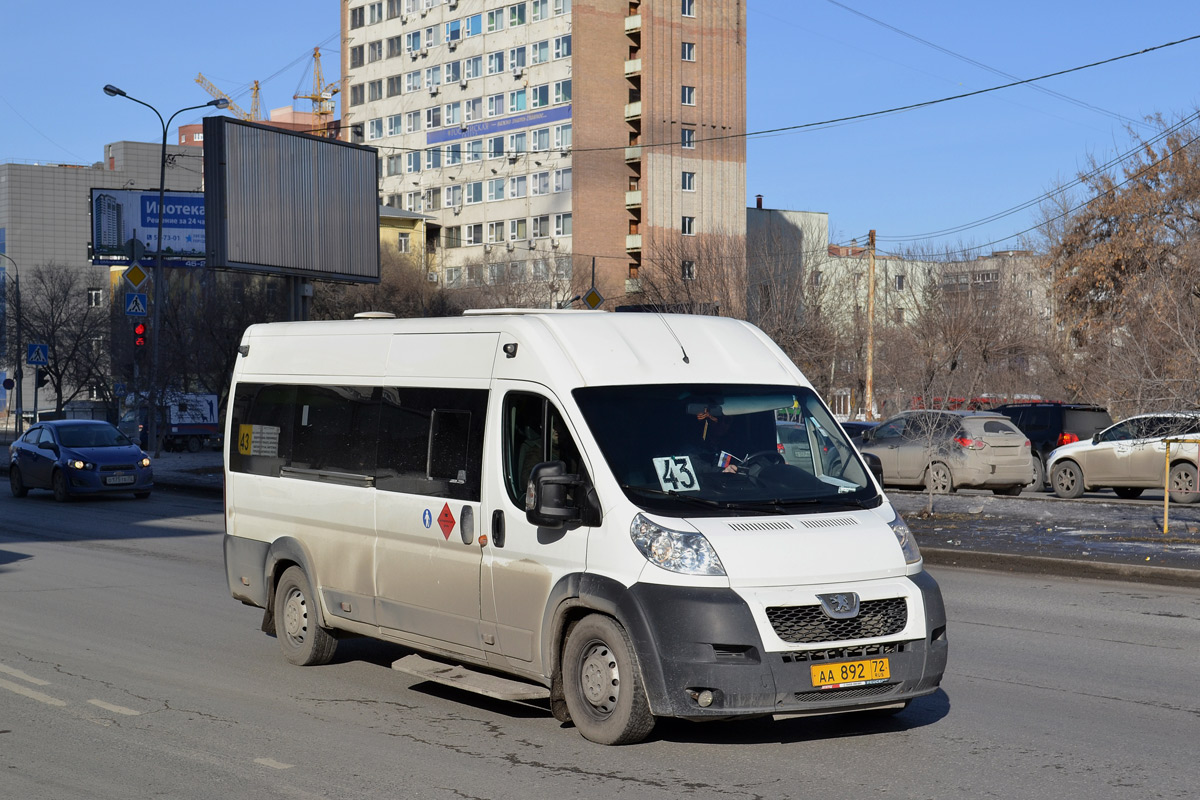 Тюменская область, Нижегородец-2227SK (Peugeot Boxer) № АА 892 72