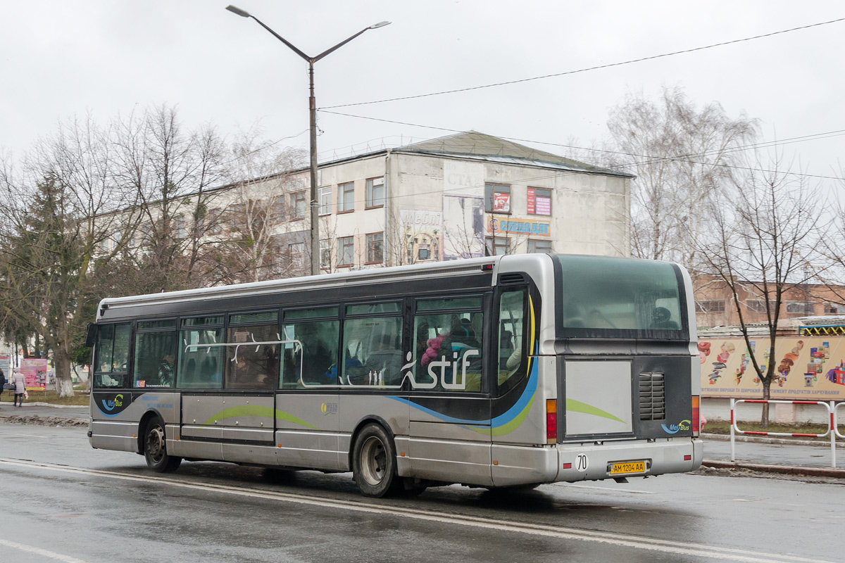 Житомирская область, Irisbus Agora S Line № AM 1204 AA
