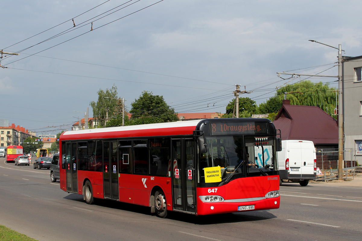 Литва, Solaris Urbino II 12 № 647