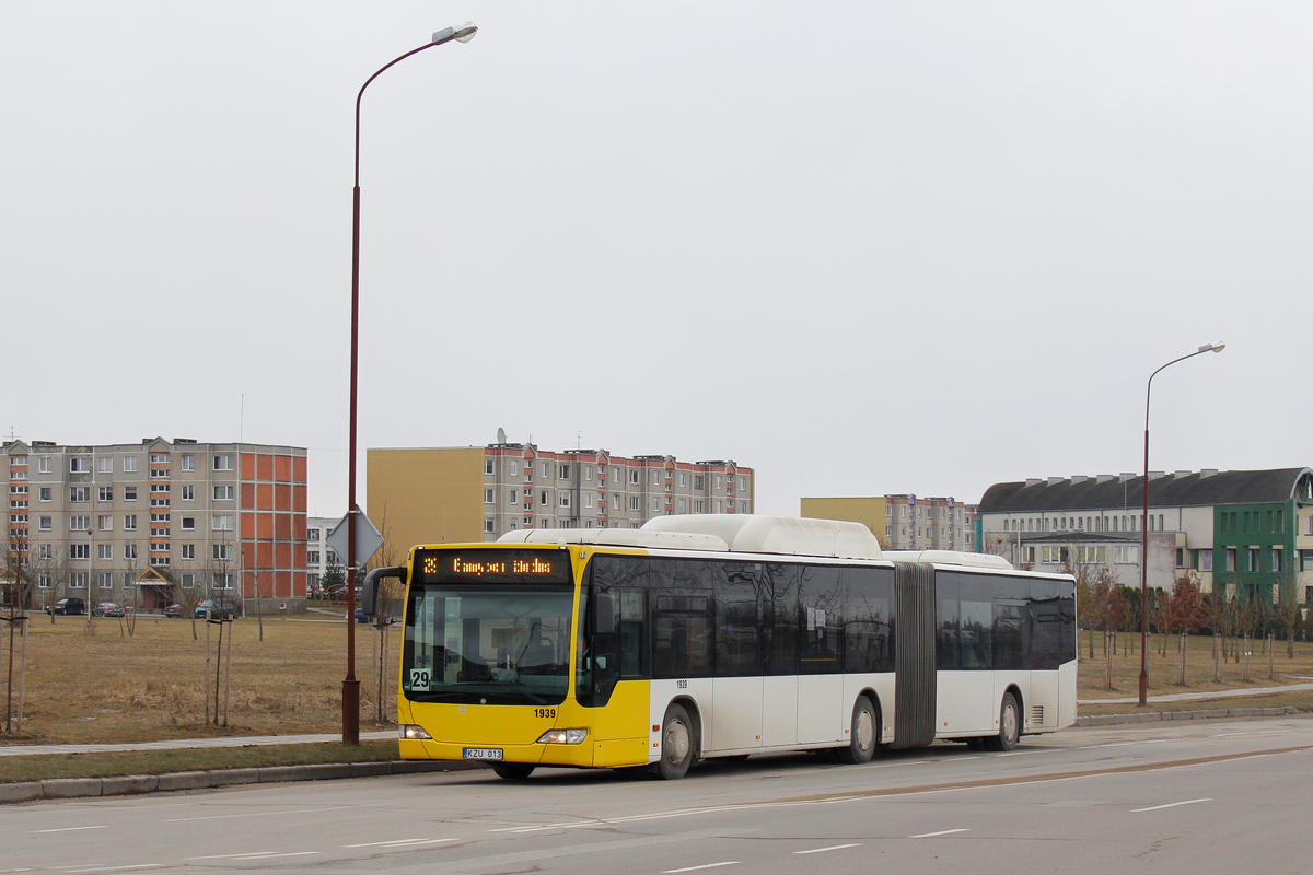 Литва, Mercedes-Benz O530G Citaro facelift G CNG № 1939