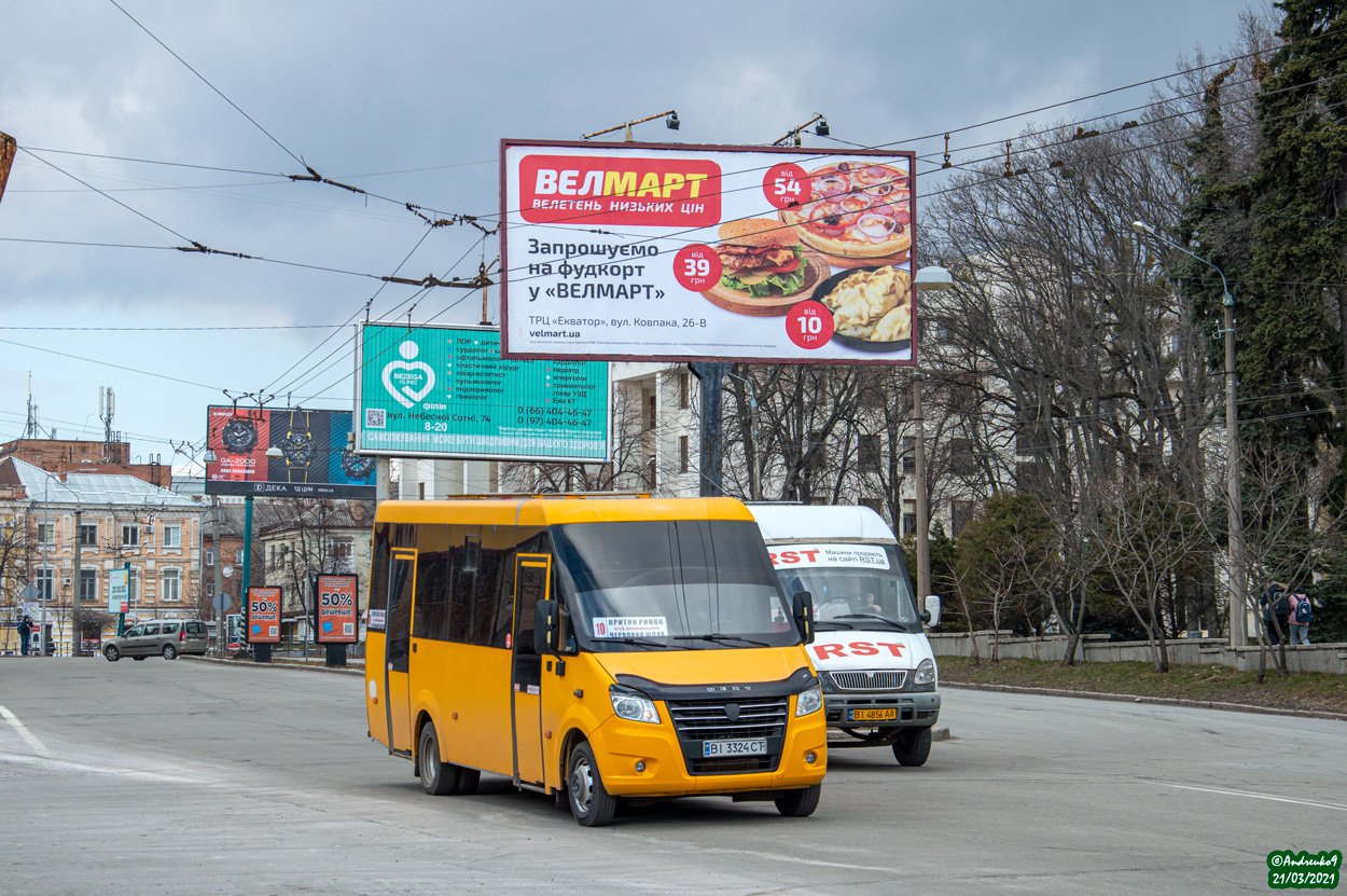 Полтавская область, Рута 25А Нова № BI 3324 CT