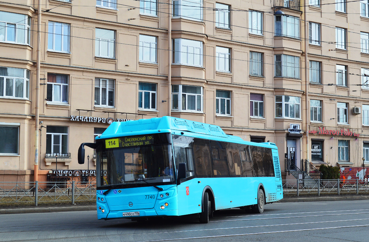 Санкт-Петербург, ЛиАЗ-5292.67 (CNG) № 7740