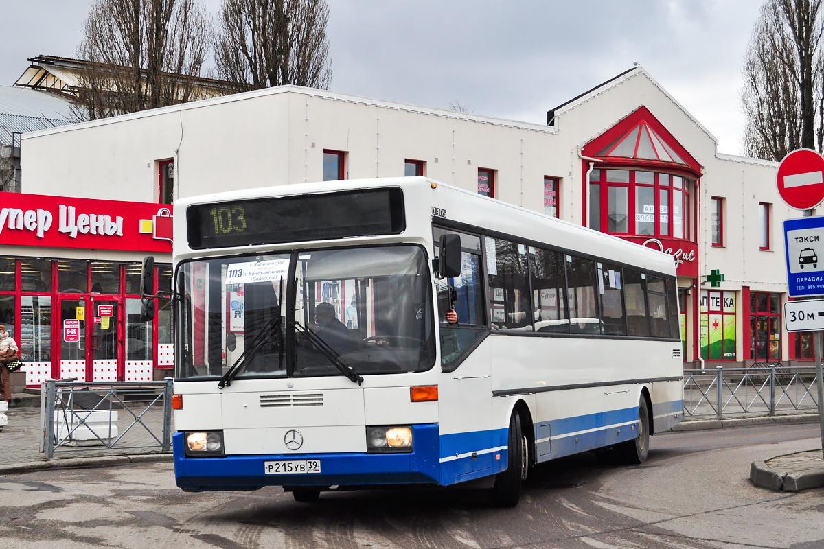 Kaliningrad region, Mercedes-Benz O405 # Р 215 УВ 39