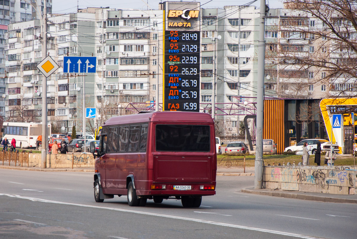 Киев, Mercedes-Benz T2 O609D № AA 0260 OE