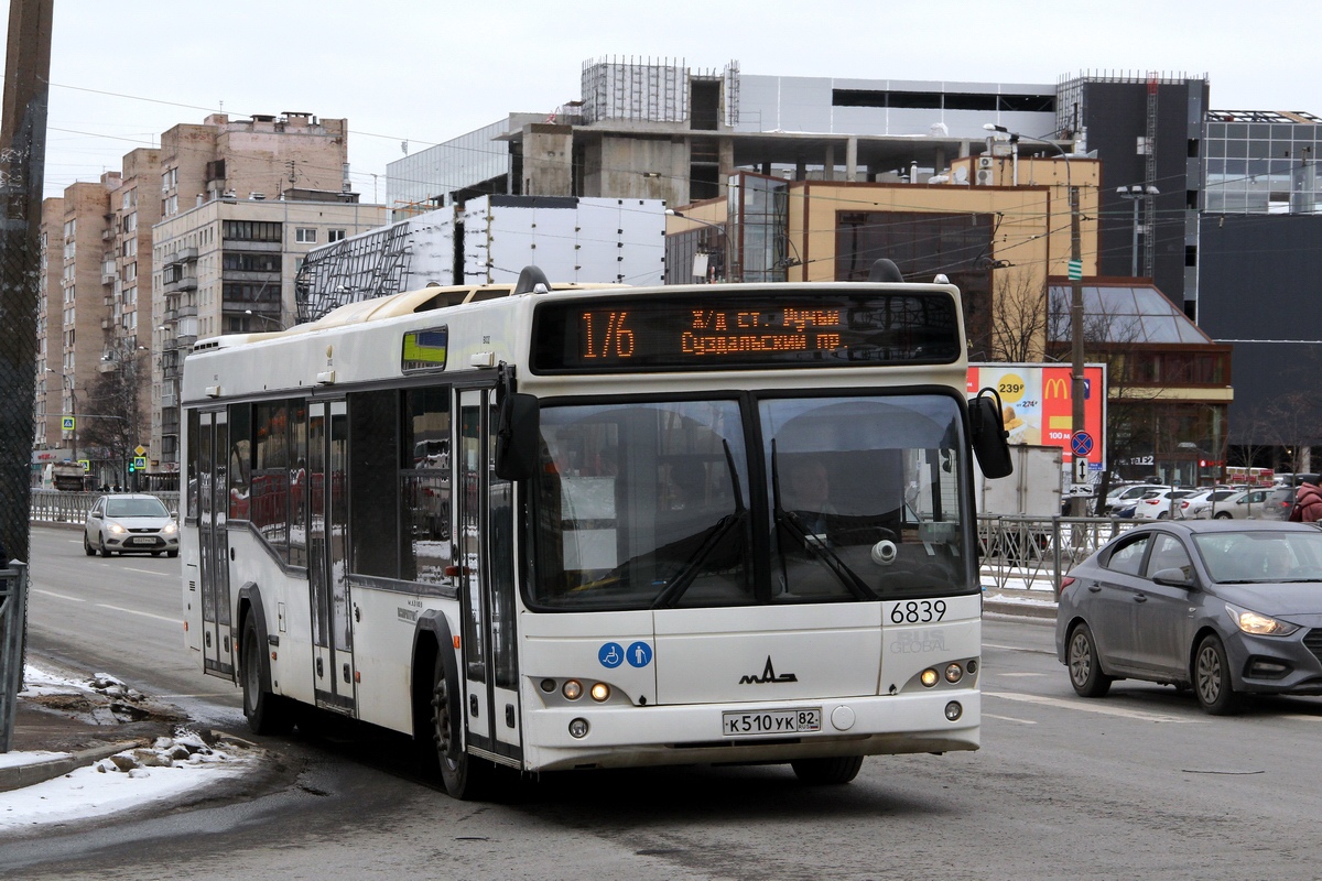 Санкт-Петербург, МАЗ-103.486 № 6839