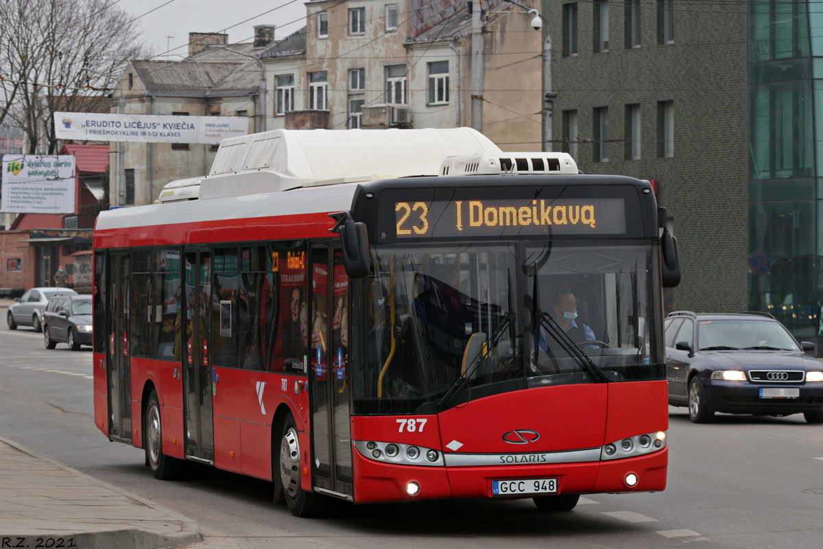 Литва, Solaris Urbino III 12 CNG № 787