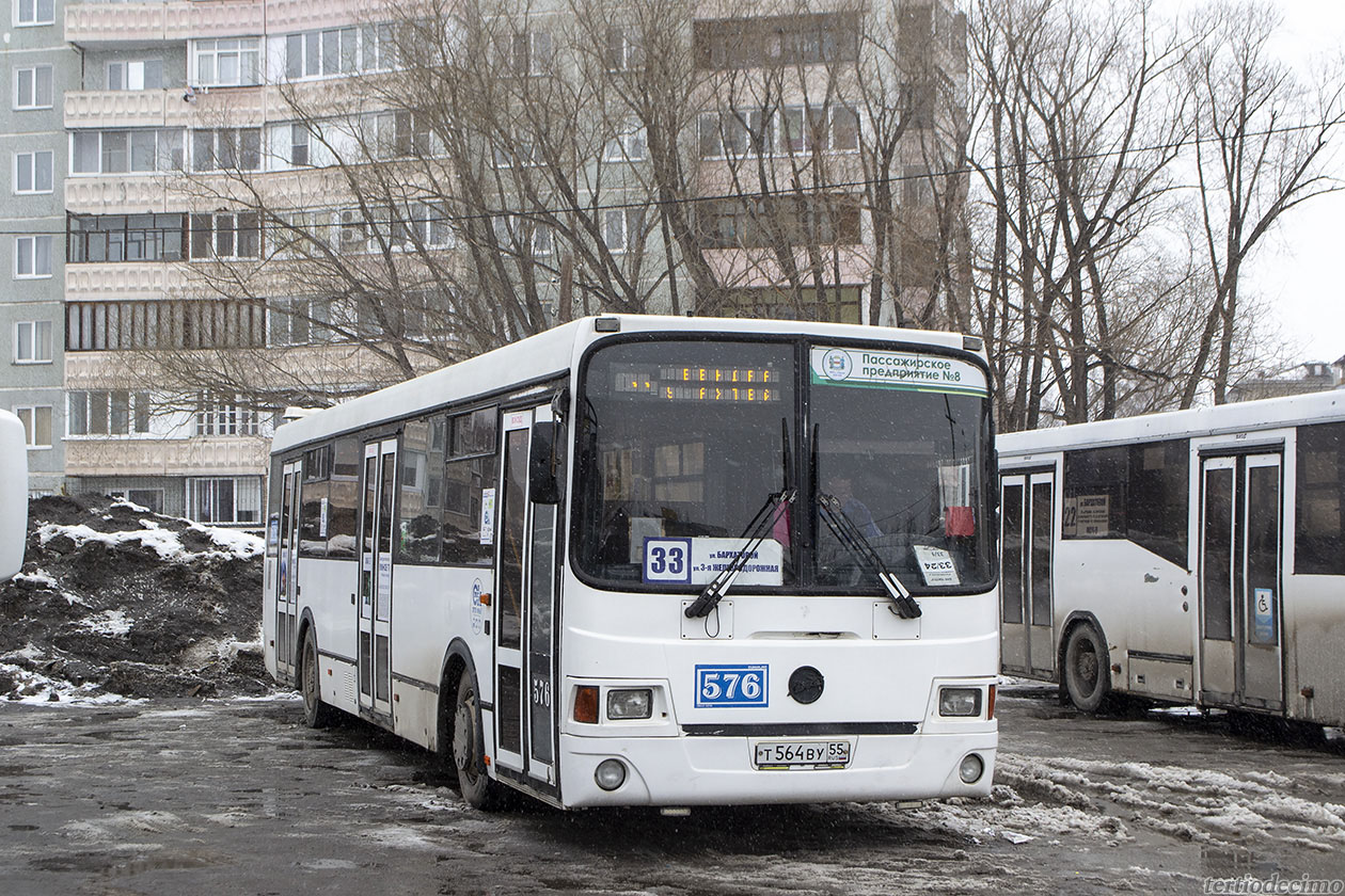Omsk region, LiAZ-5256.53 Nr. 576; Omsk region — Bus stops