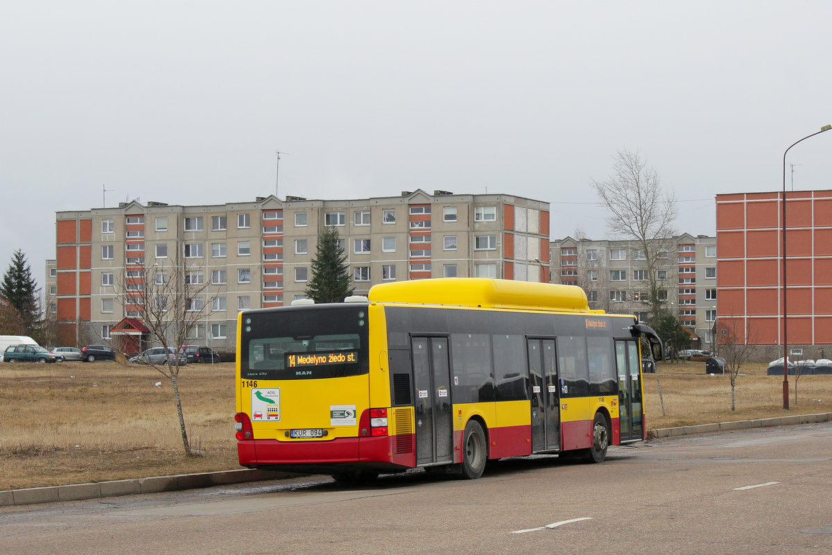 Литва, MAN A21 Lion's City NL273 CNG № 1146