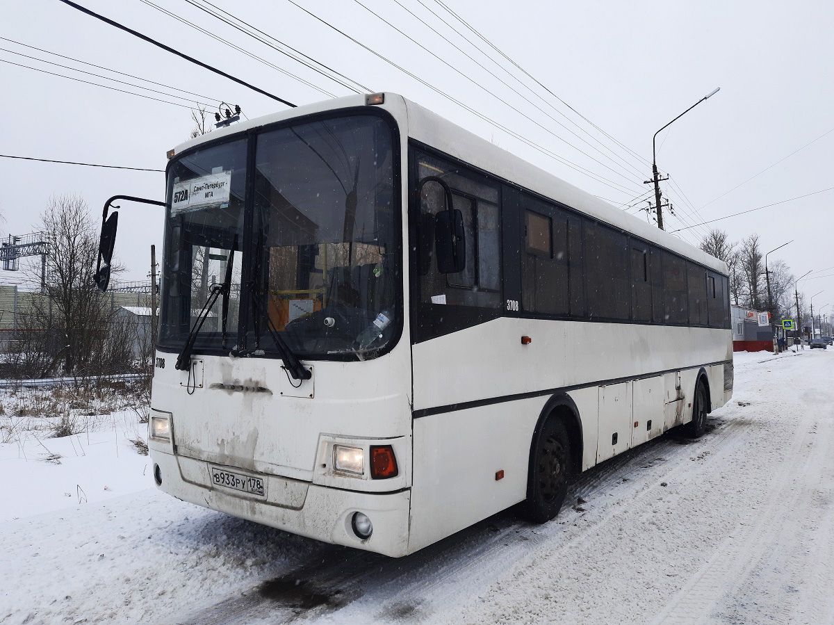 Санкт-Петербург, ЛиАЗ-5256.61 № 3708