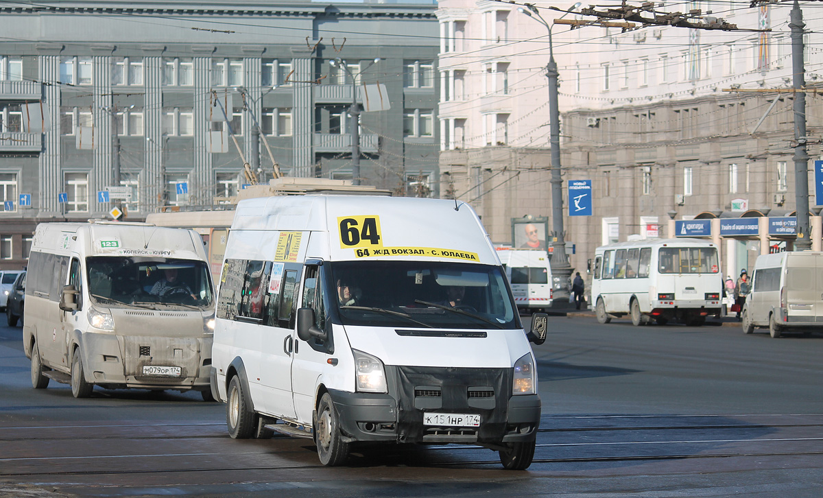 Челябинская область, Нижегородец-222702 (Ford Transit) № К 151 НР 174
