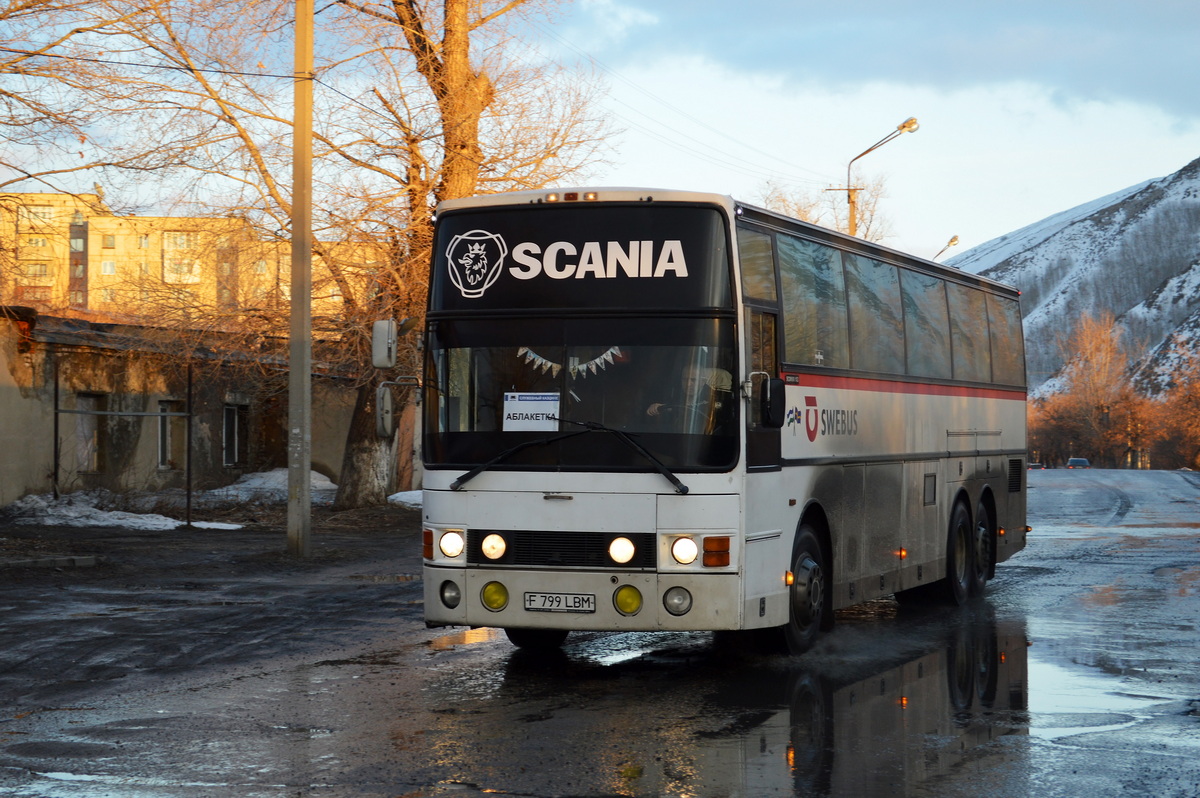 East Kazakhstan province, Van Hool T8 Alizée 360 Nr. F 799 LBM