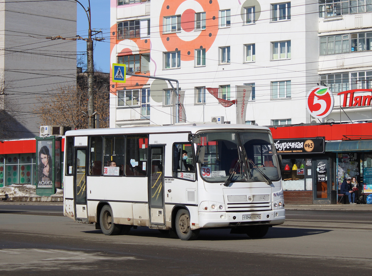 Кировская область, ПАЗ-320402-05 № Т 046 РЕ 43