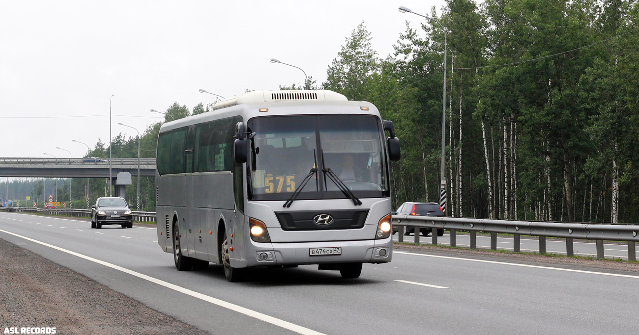 Ленинградская область, Hyundai Universe Space Luxury № В 474 СХ 47