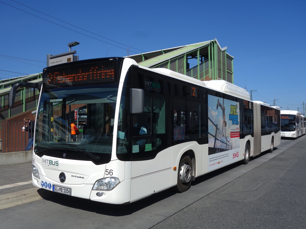 Гессен, Mercedes-Benz Citaro C2 G NGT № 56