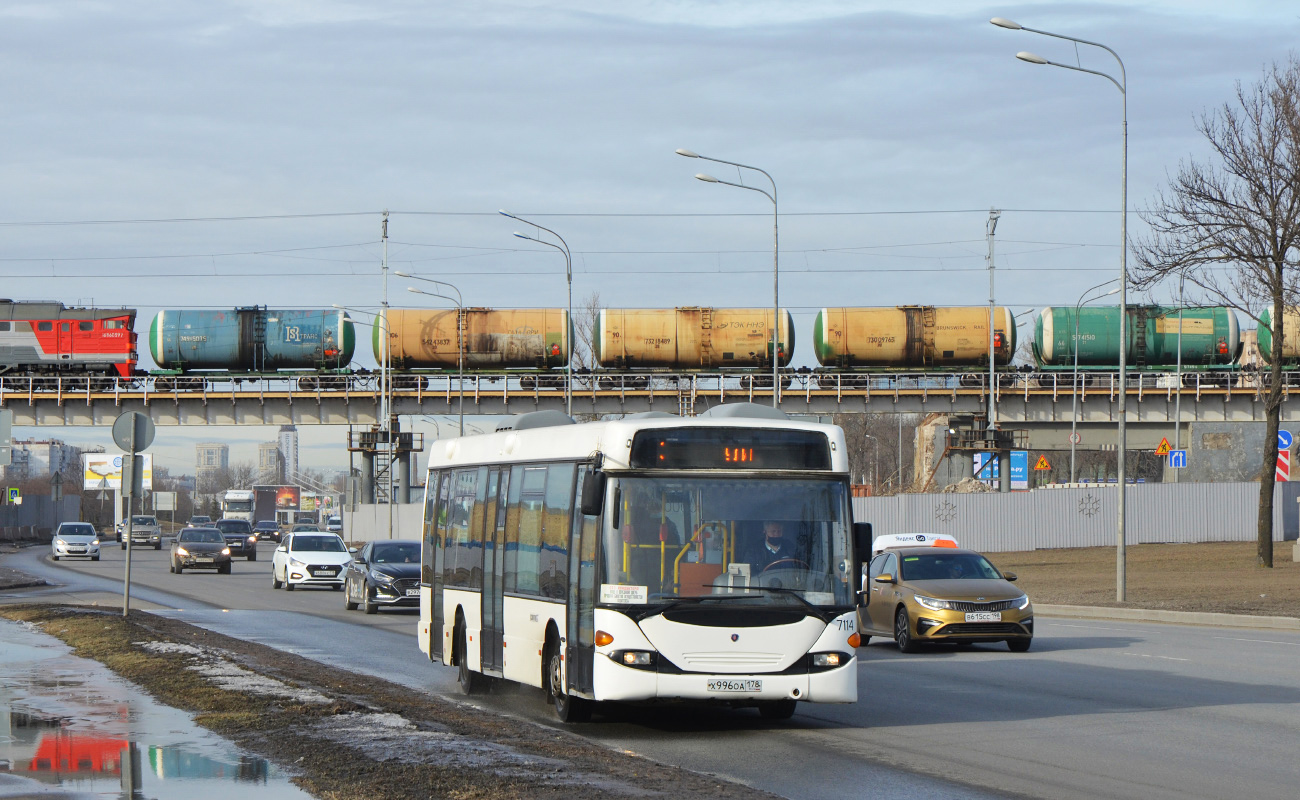 Санкт-Петербург, Scania OmniLink I (Скания-Питер) № 7114