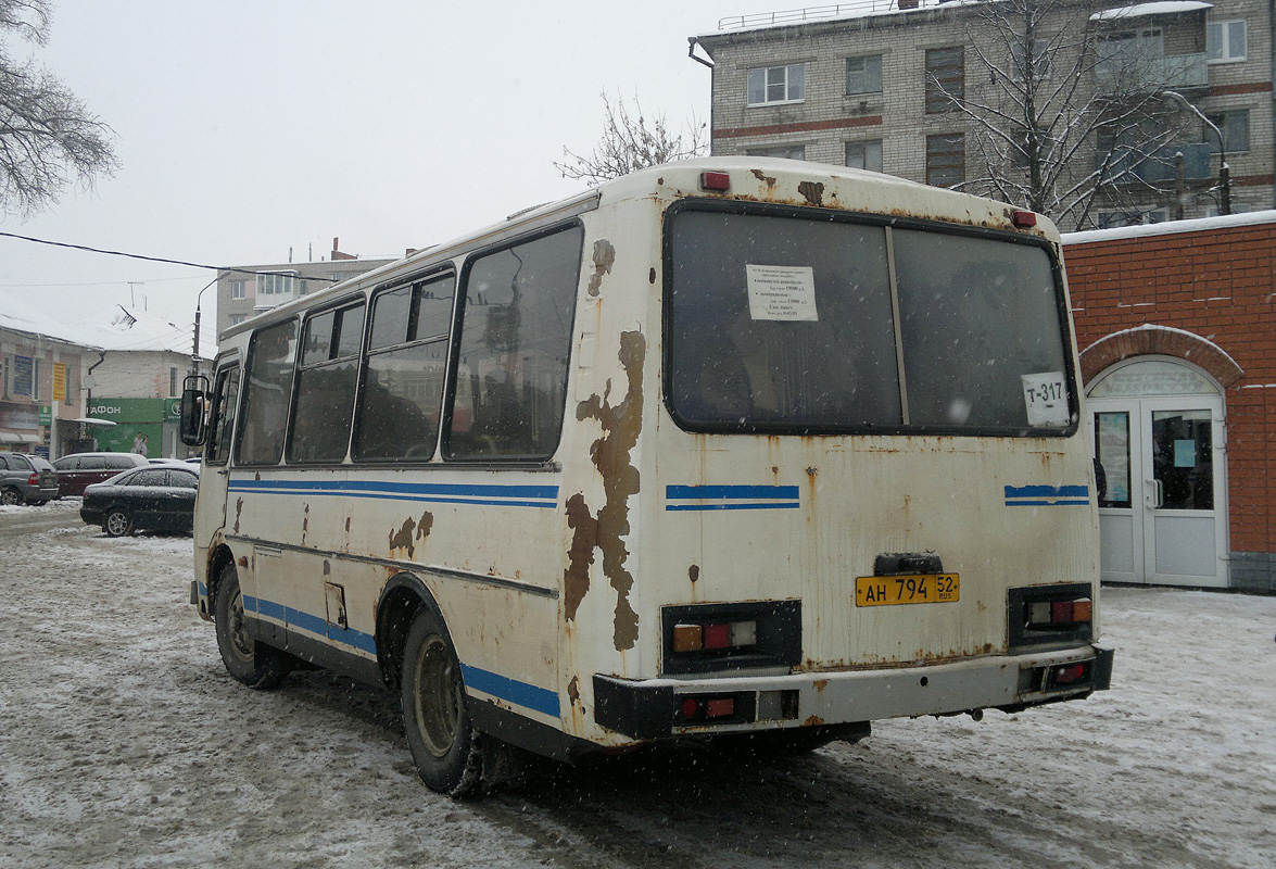 Нижегородская область, ПАЗ-3205-110 № АН 794 52