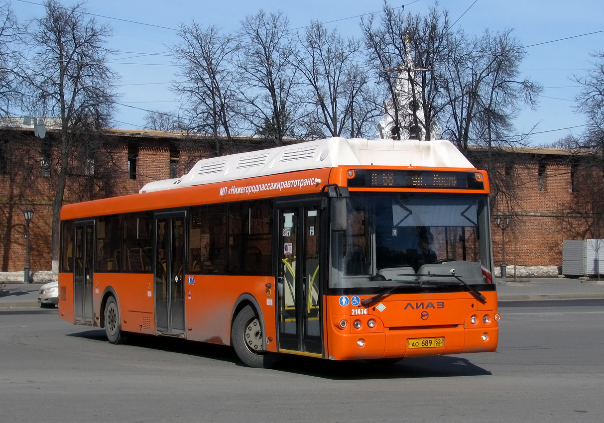 Obwód niżnonowogrodzki, LiAZ-5292.67 (CNG) Nr 21474