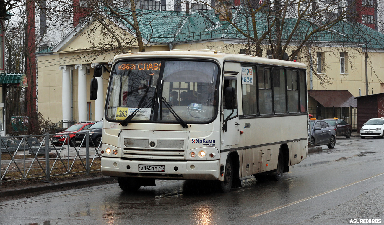 Санкт-Петербург, ПАЗ-320402-05 № В 145 ТТ 47