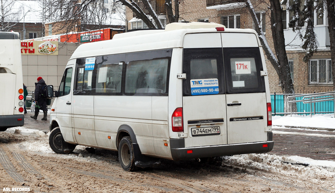 Москва, Луидор-2232DP (MB Sprinter Classic) № В 744 ЕМ 799