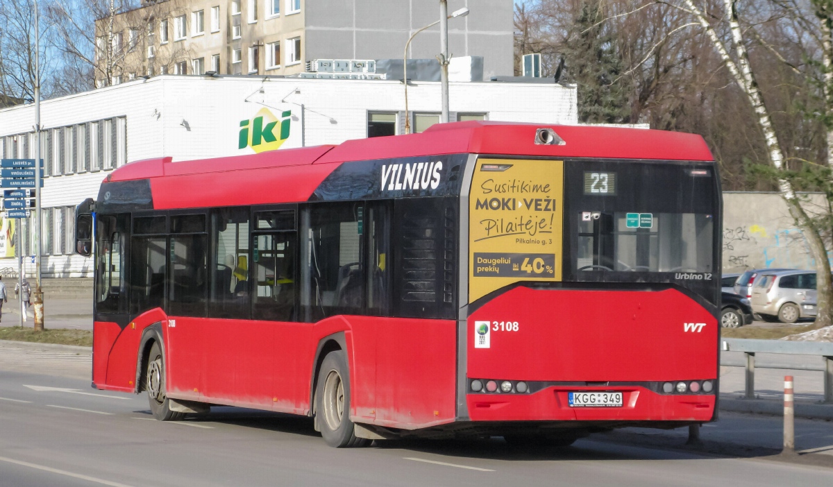 Литва, Solaris Urbino IV 12 № 3108