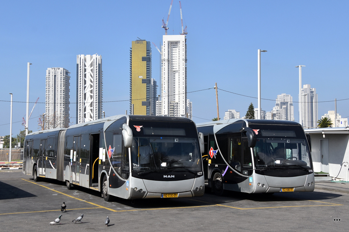 Израиль, Haargaz 260 Urbanit № 627; Израиль, Haargaz 260 Urbanit № 698