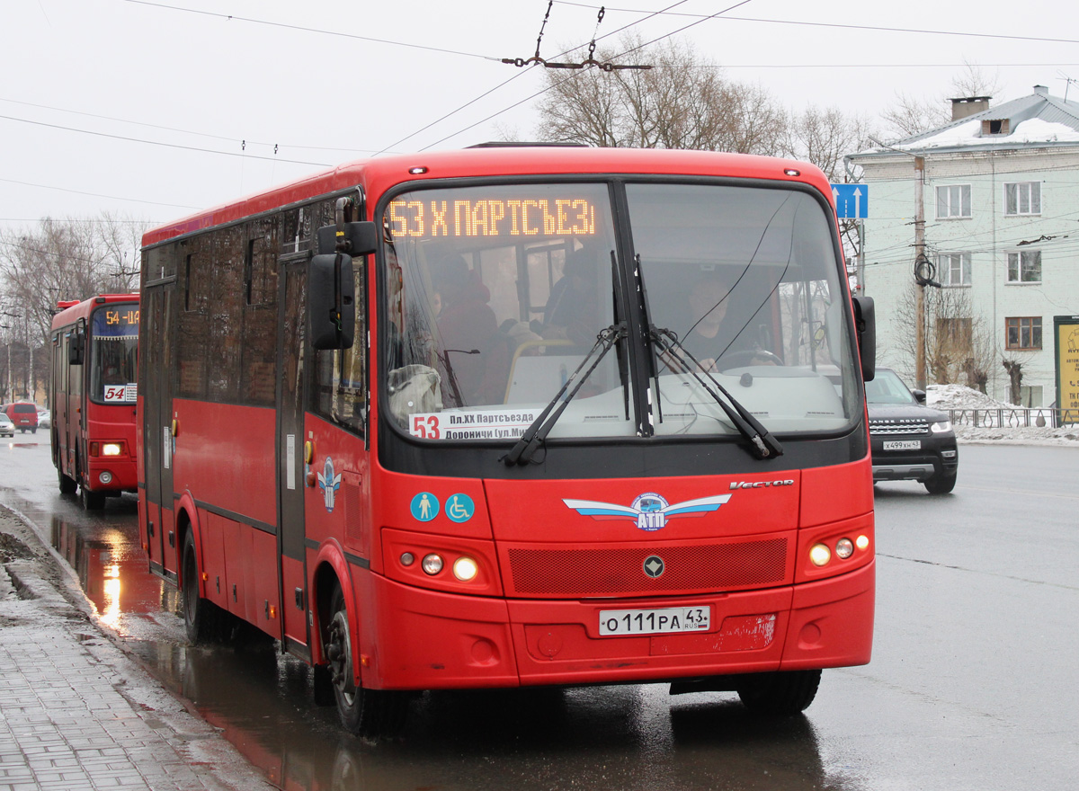 Кировская область, ПАЗ-320414-05 "Вектор" (1-2) № О 111 РА 43