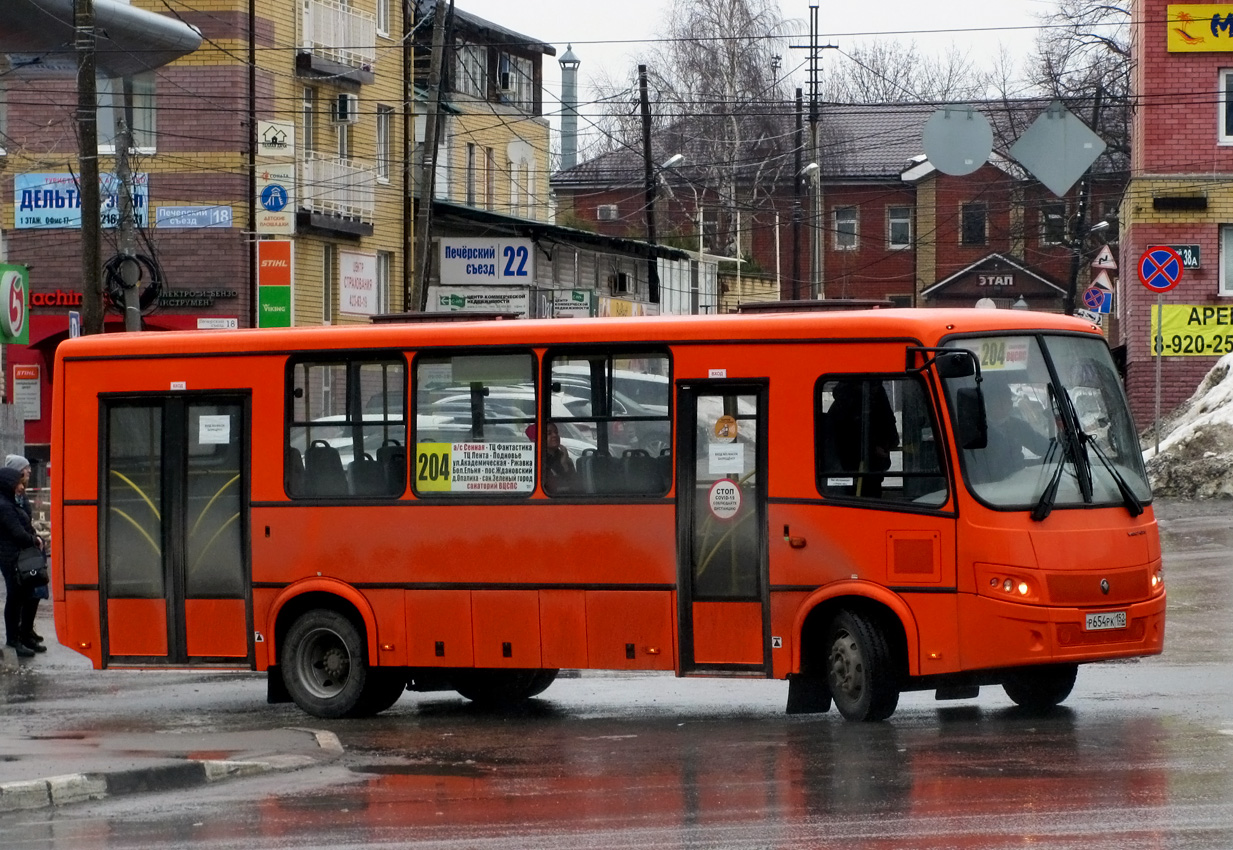 Нижегородская область, ПАЗ-320414-05 "Вектор" № Р 654 РК 152