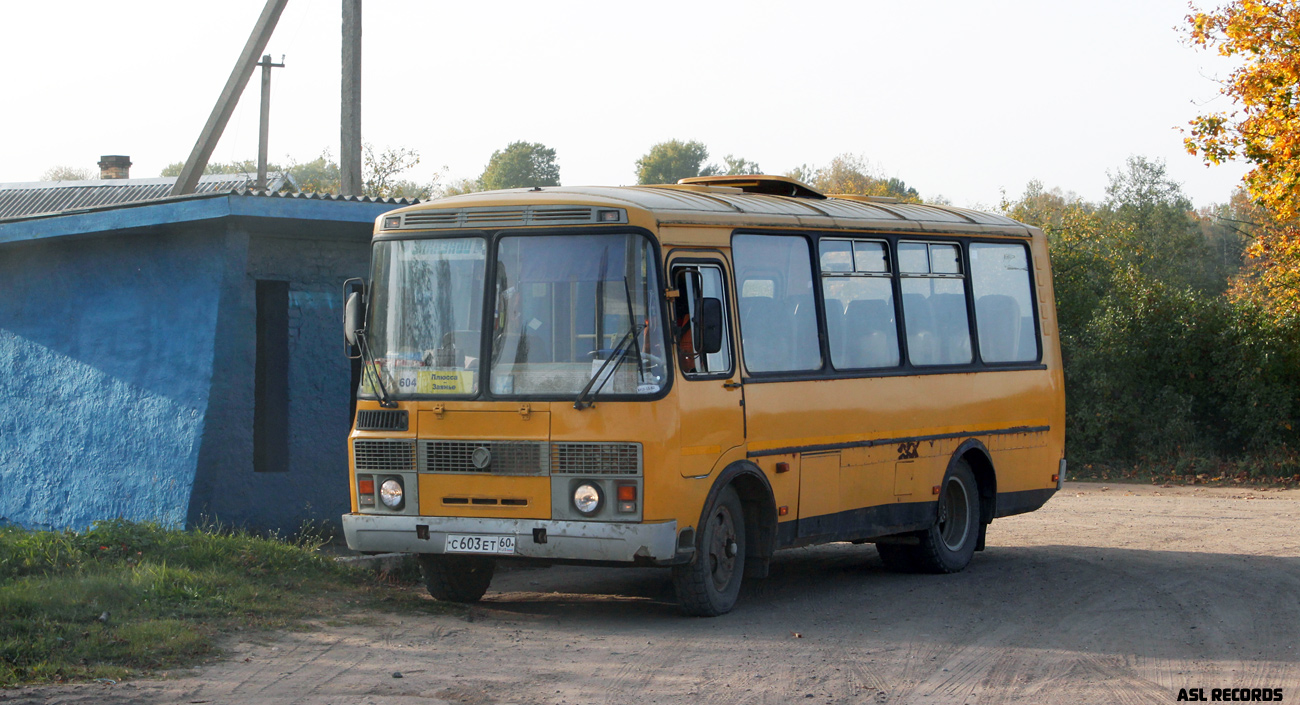 Псковская область, ПАЗ-32053-70 № С 603 ЕТ 60