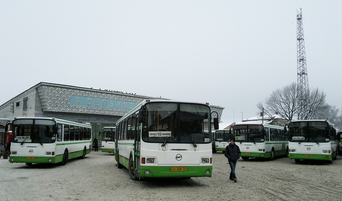 Nizhegorodskaya region — Bus stations, End Stations