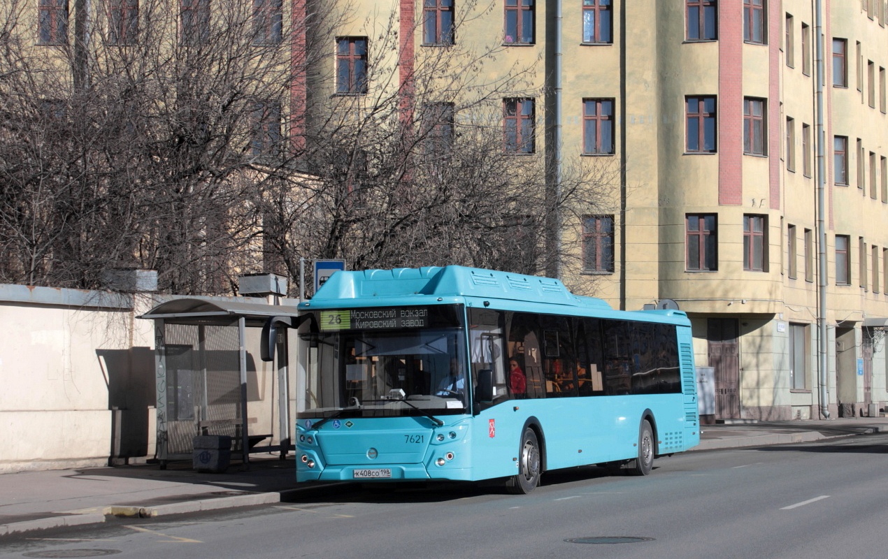 Санкт-Петербург, ЛиАЗ-5292.67 (CNG) № 7621