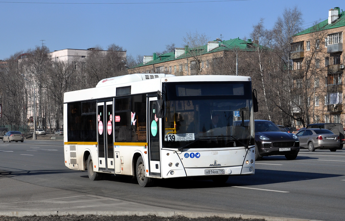 Московская область, МАЗ-206.086 № А 814 НВ 799