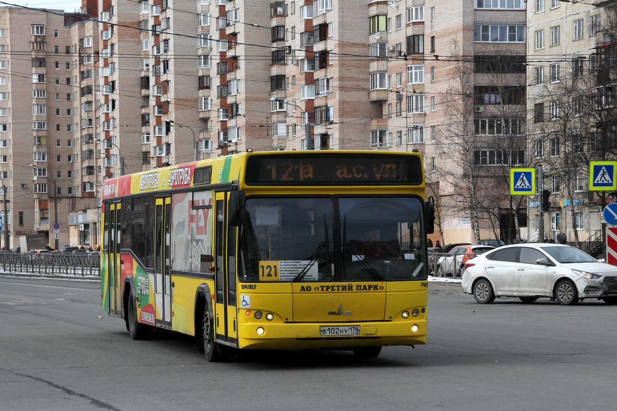 Санкт-Петербург, МАЗ-103.468 № В 102 НУ 178