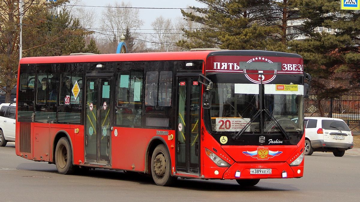 Хабаровский край, Zhong Tong LCK6105HGC Fashion № Н 389 ХЕ 27