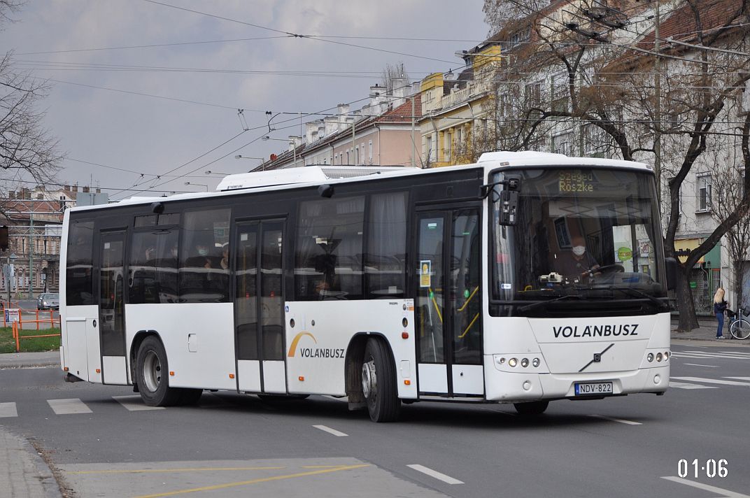 Венгрия, Volvo 8700LE № NDV-822