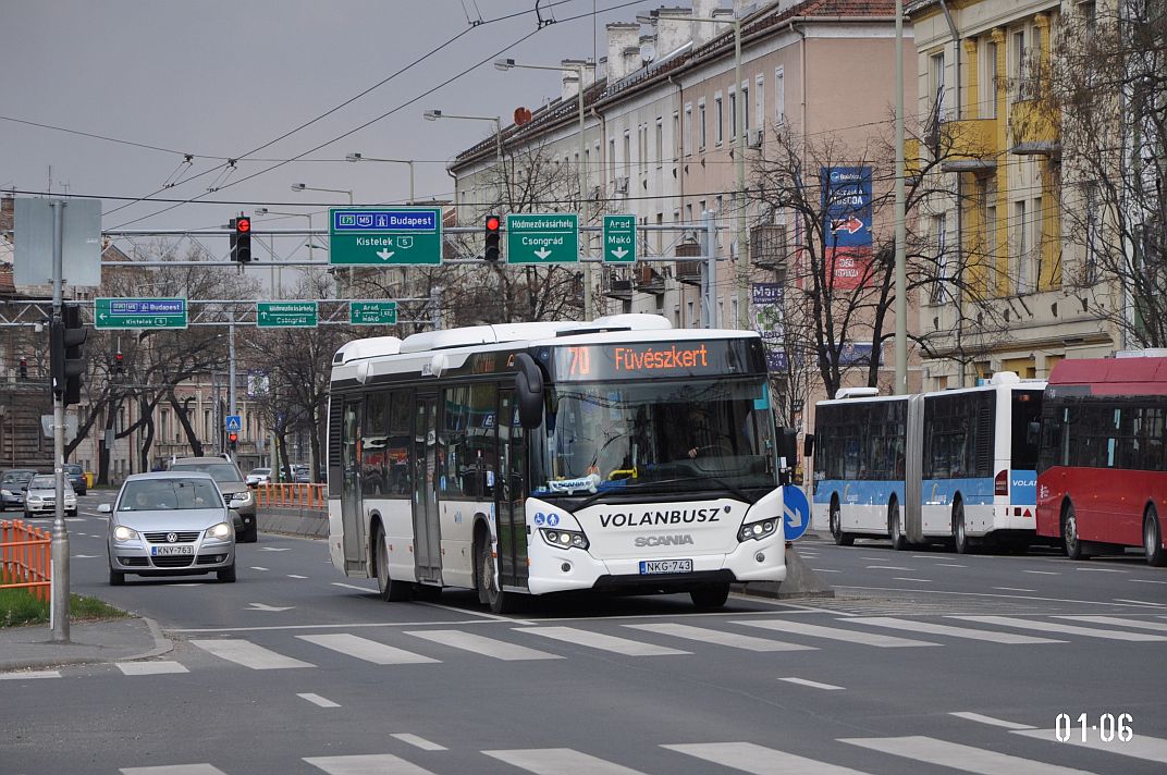 Венгрия, Scania Citywide LF № NKG-743