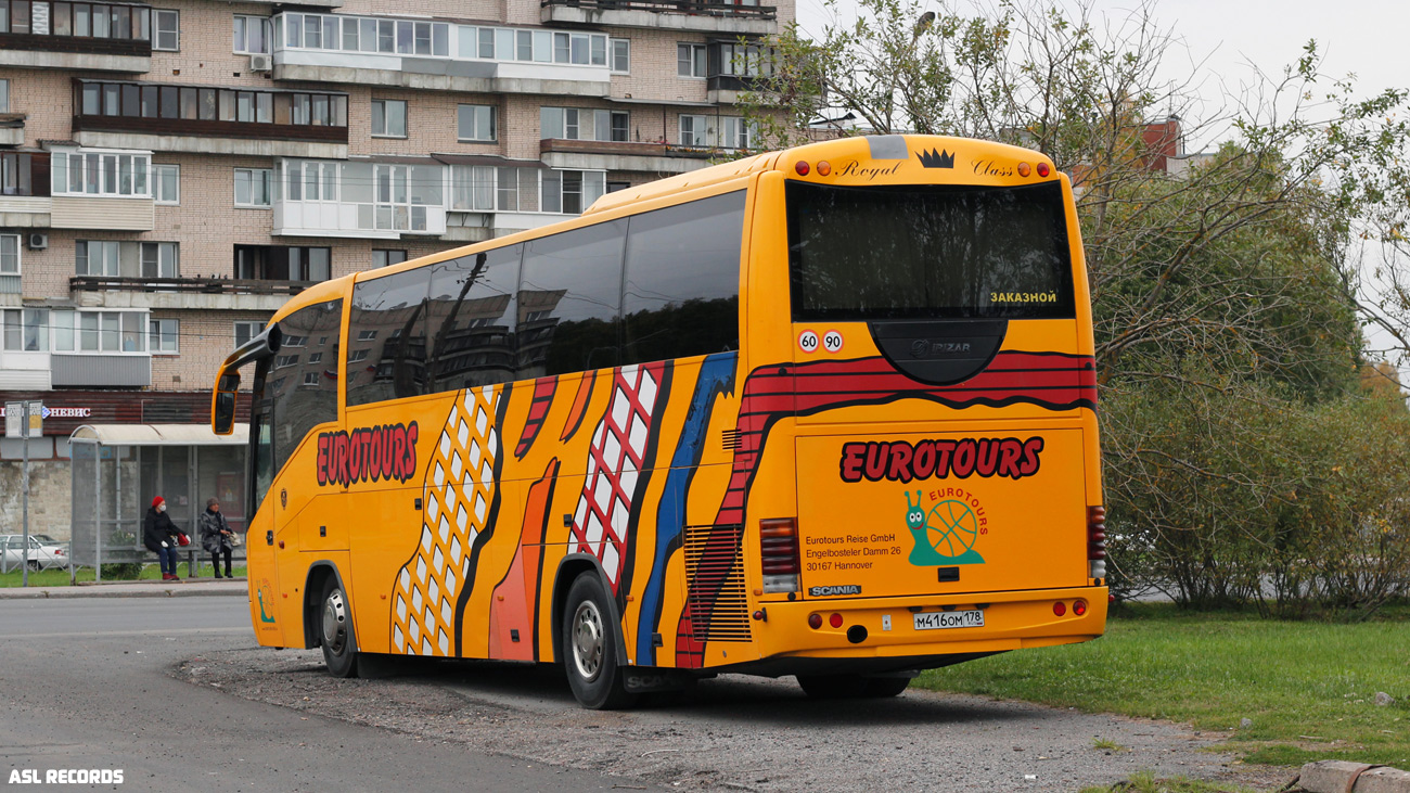 Санкт-Петербург, Irizar Century II 12.37 № М 416 ОМ 178