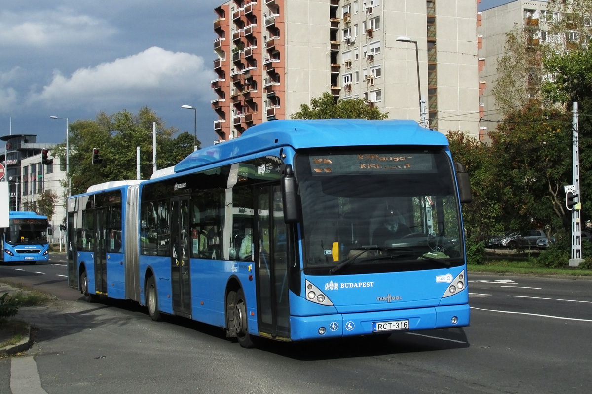 Венгрия, Van Hool New AG300 № RCT-316