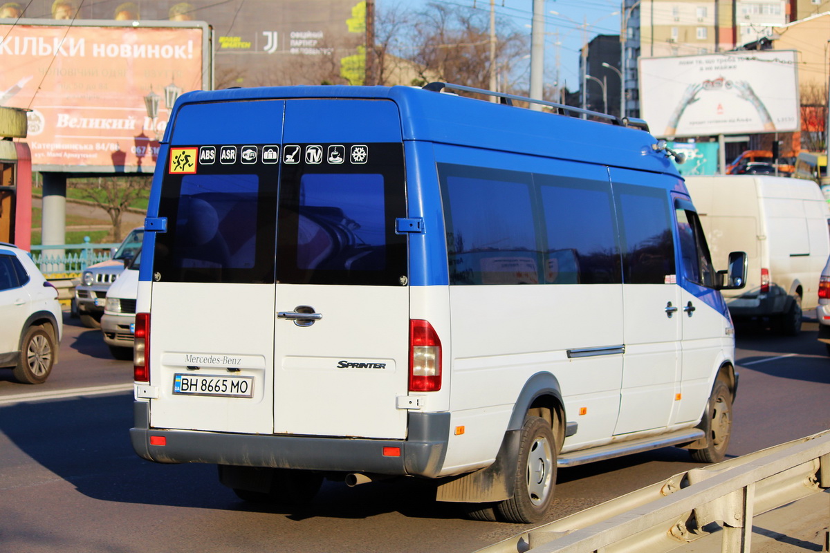 Одесская область, Mercedes-Benz Sprinter W904 412D № BH 8665 MO